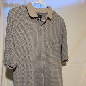 VanHeusen short sleeve double button mens short sleeve shirt